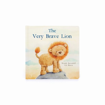 Jellycat The Very Brave Lion Books Australia | 273546QUN